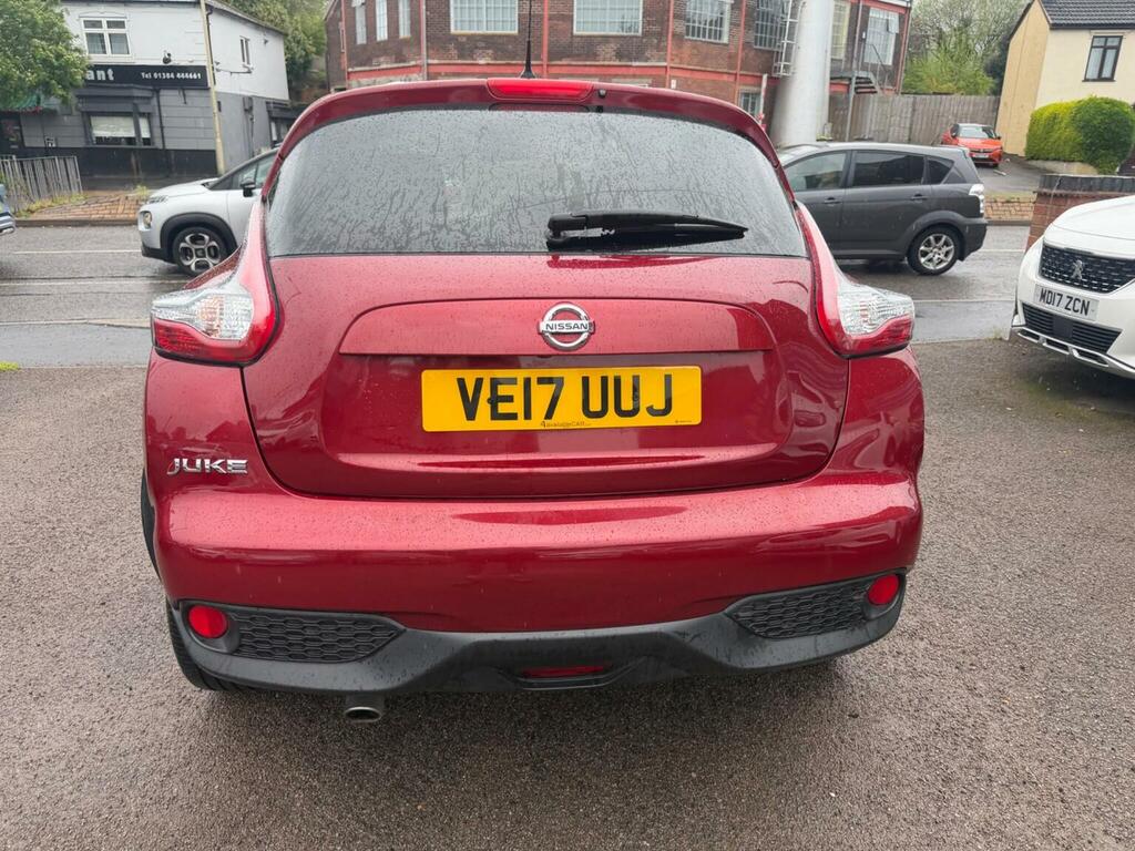 Nissan Juke Suv 1.5 Dci N-connecta Euro 6 Ss 201717 VE17UUJ Red #6