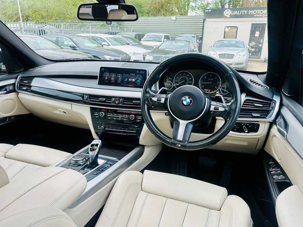 BMW X5 3.0 30D M Sport Xdrive Euro 6 Ss YG17NXB Black #3