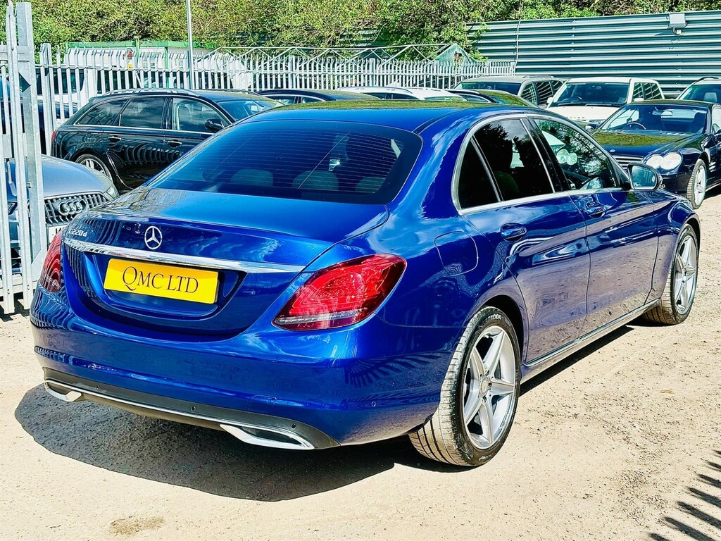 Mercedes-Benz C Class 2.0 D Sport G-tronic Euro 6 Ss KP20WRN Blue #6