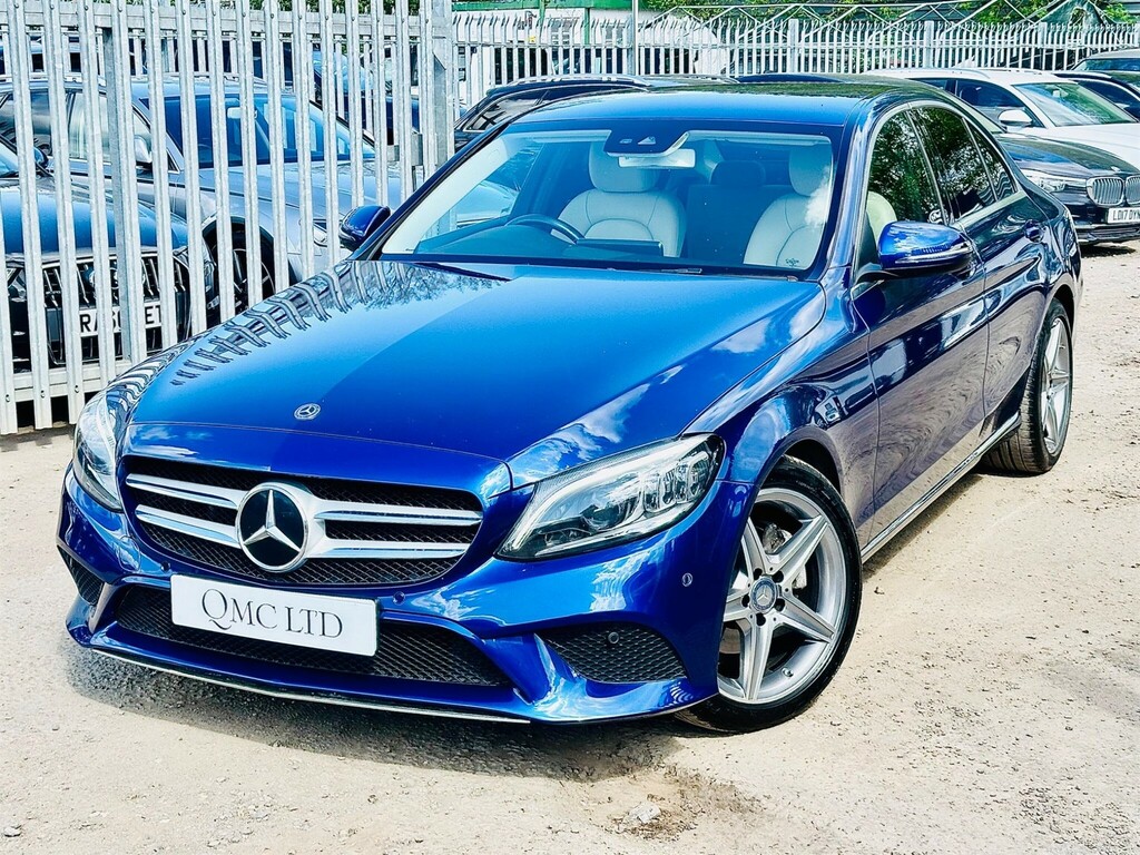 Mercedes-Benz C Class 2.0 D Sport G-tronic Euro 6 Ss KP20WRN Blue #5