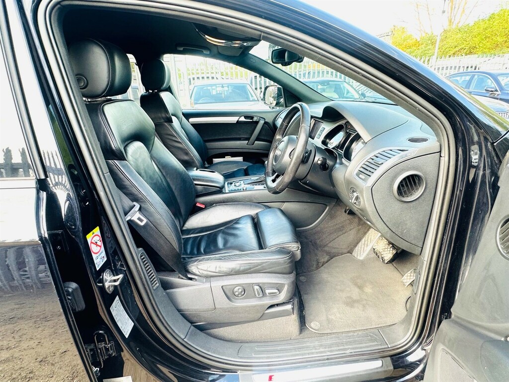 Audi Q7 3.0 Tdi V6 S Line Plus Tiptronic Quattro Euro 5 S LD63VLL Black #2