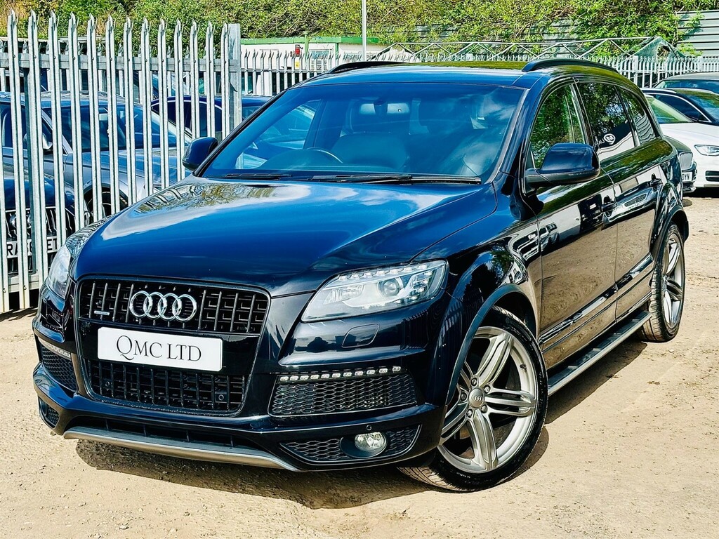 Audi Q7 3.0 Tdi V6 S Line Plus Tiptronic Quattro Euro 5 S LD63VLL Black #6