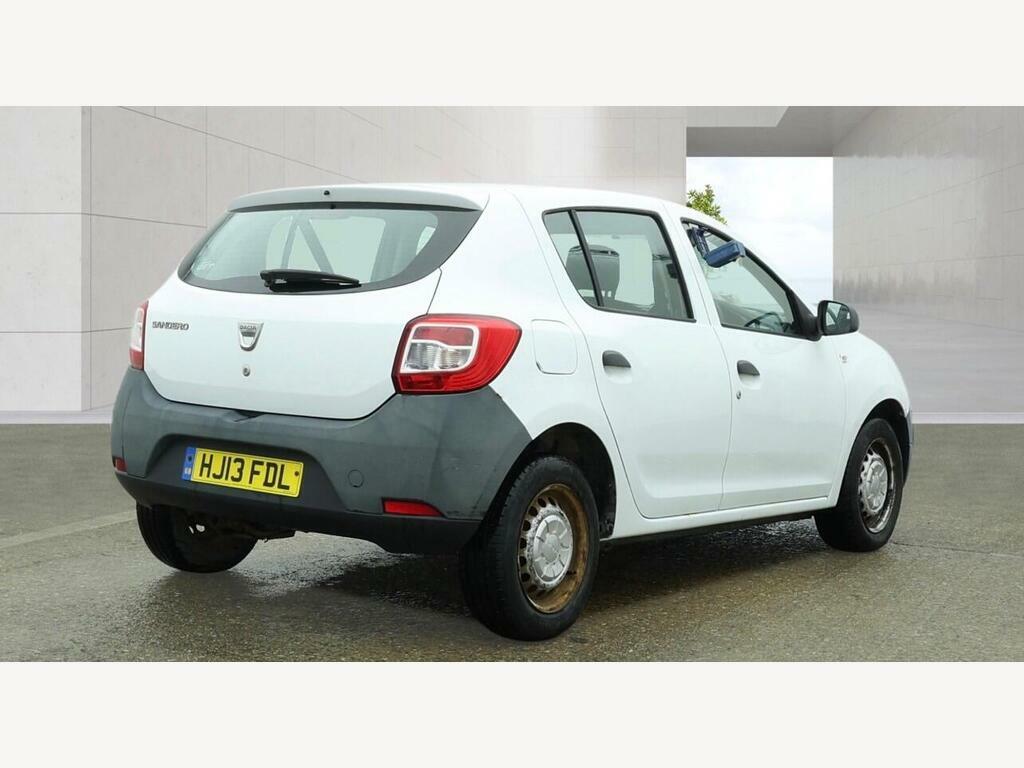 Dacia Sandero 1.2 Access Euro 5 White #2