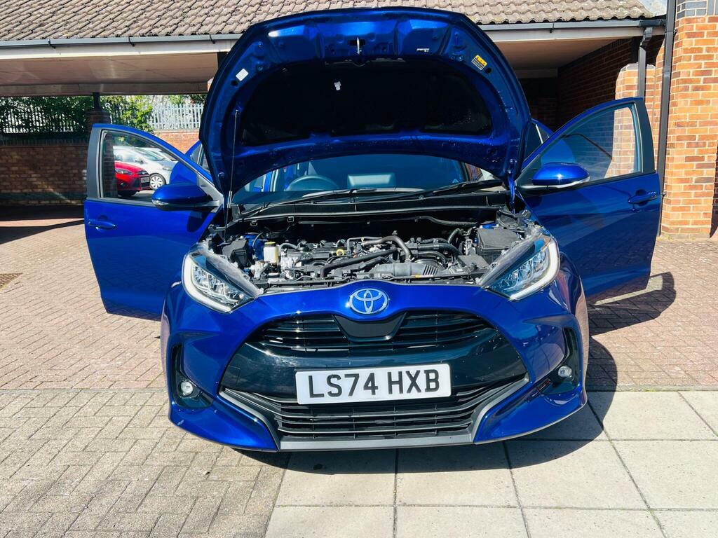 Toyota Yaris 1.5 Vvt-h Design E-cvt Euro 6 S S LS74HXB Blue #4