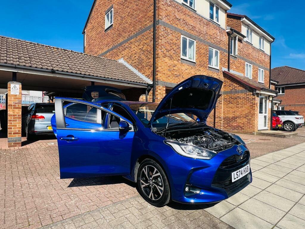 Toyota Yaris 1.5 Vvt-h Design E-cvt Euro 6 S S LS74HXB Blue #3