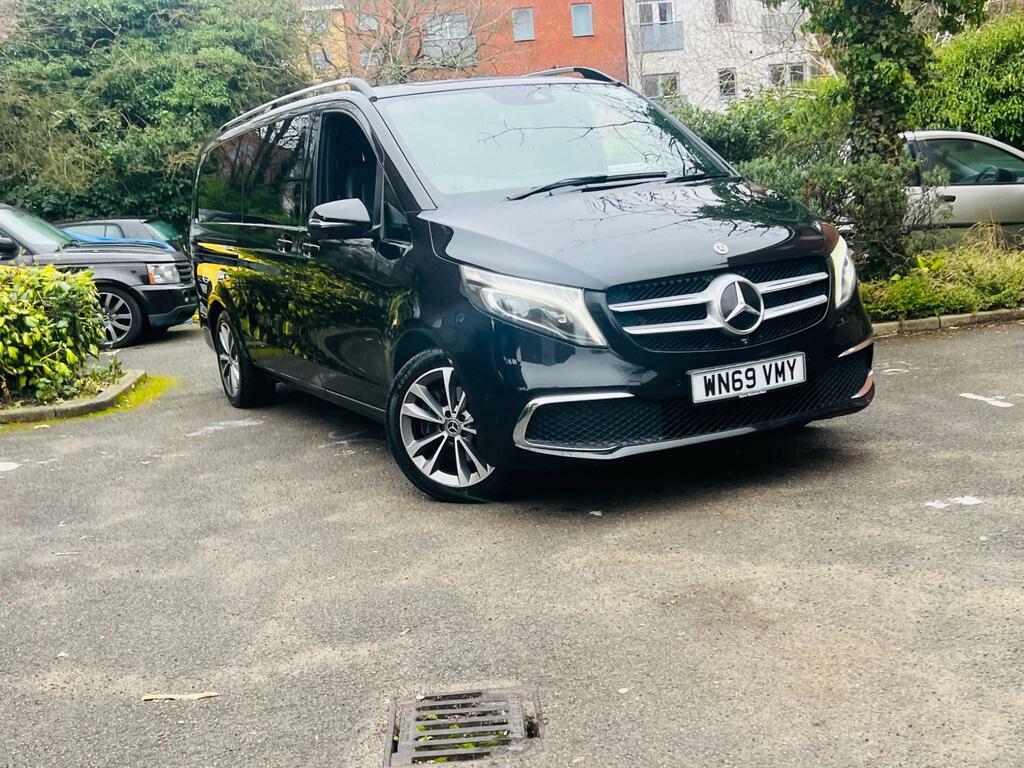 Mercedes-Benz V Class 2.0 V220d Sport G-tronic Xlwb Euro 6 S S Black #3