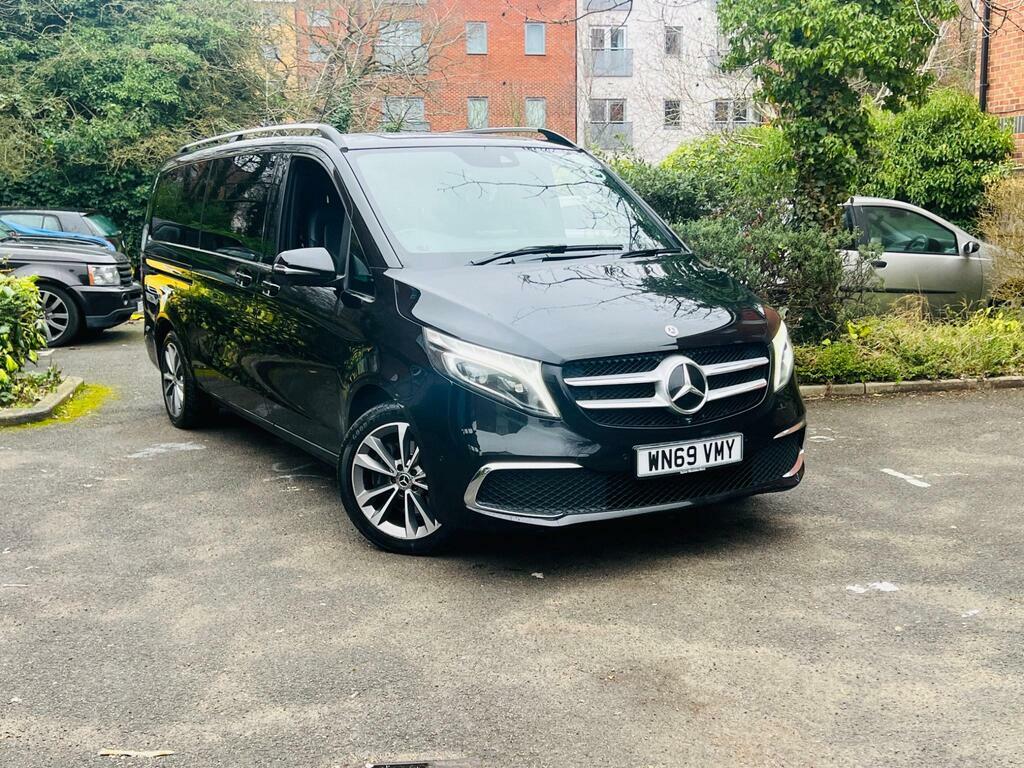 Mercedes-Benz V Class 2.0 V220d Sport G-tronic Xlwb Euro 6 S S Black #2