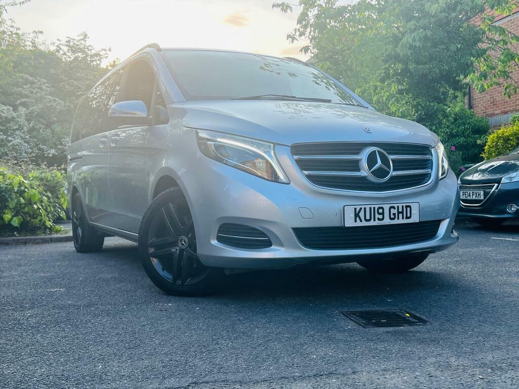 Mercedes-Benz V Class 2.2 V220d Sport G-tronic Lwb Euro 6 S S KU19GHD Silver #4