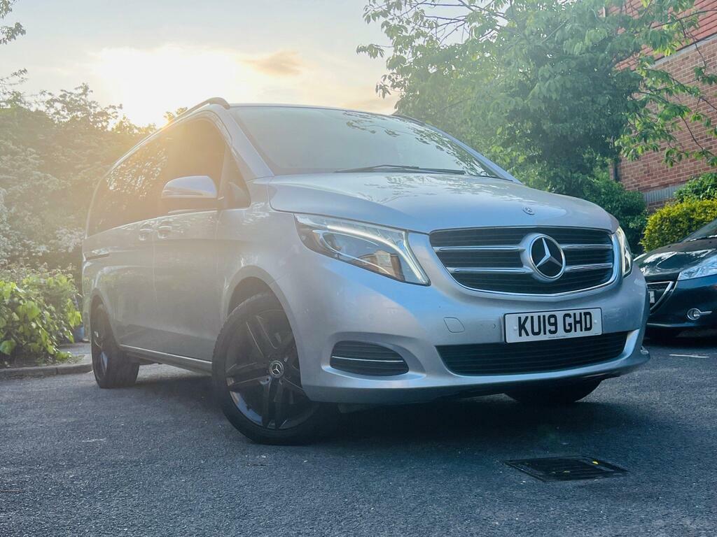 Mercedes-Benz V Class 2.2 V220d Sport G-tronic Lwb Euro 6 S S KU19GHD Silver #5