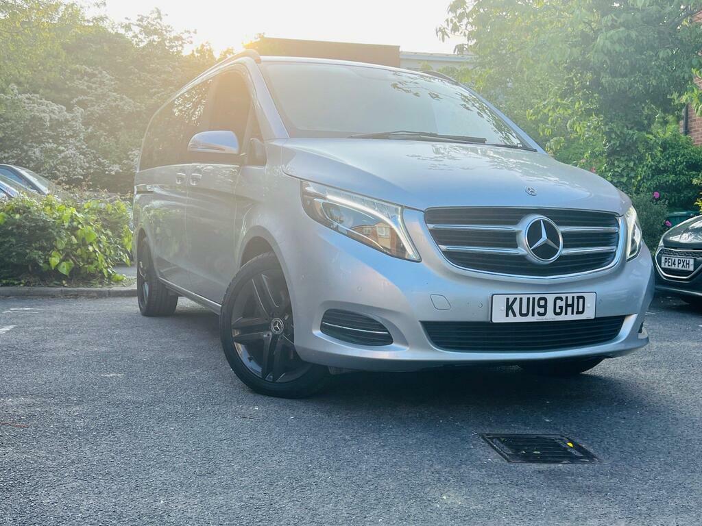 Mercedes-Benz V Class 2.2 V220d Sport G-tronic Lwb Euro 6 S S KU19GHD Silver #3