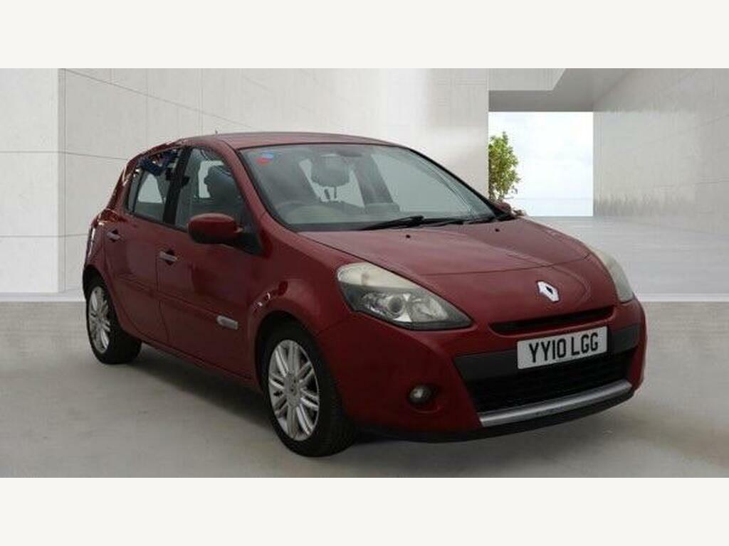Renault Clio 1.6 Vvt Initiale Tomtom Euro 4 Red