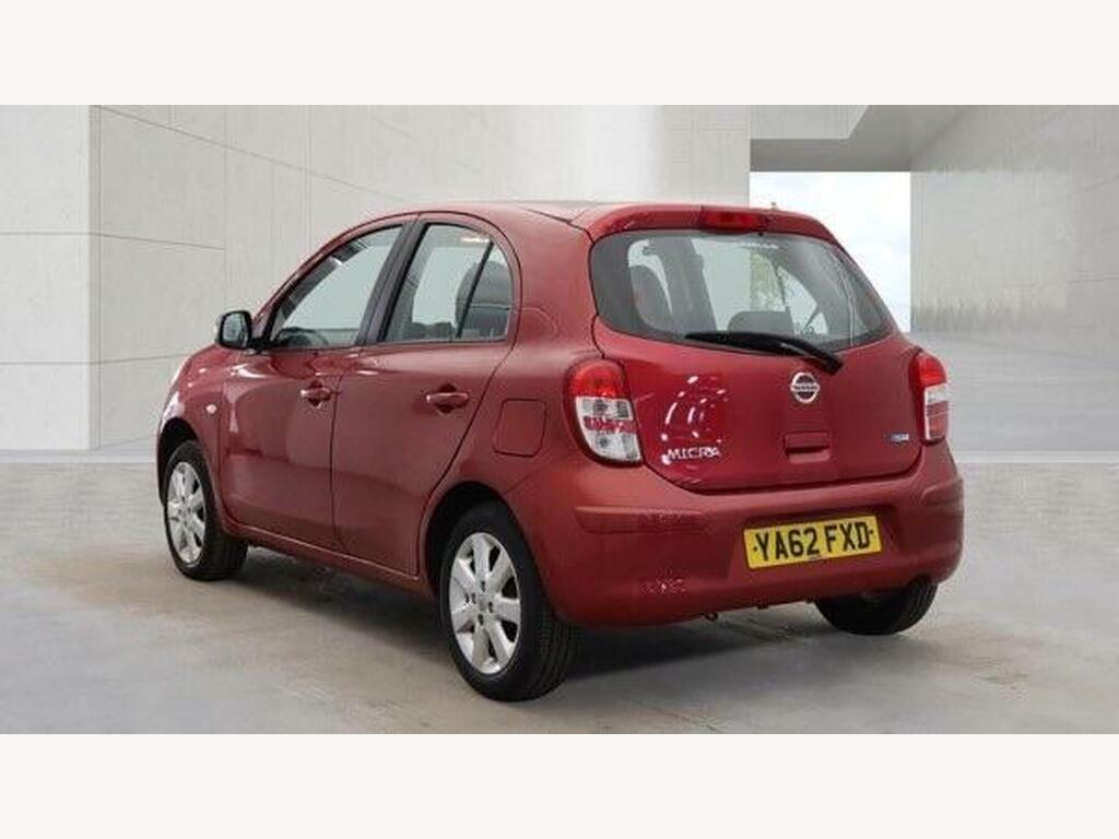 Nissan Micra 1.2 12V Acenta Euro 5 YA62FXD Red #3
