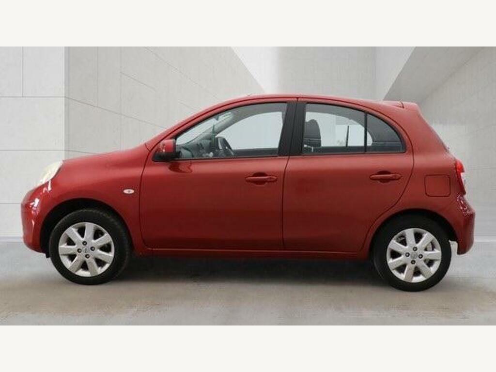 Nissan Micra 1.2 12V Acenta Euro 5 YA62FXD Red #6