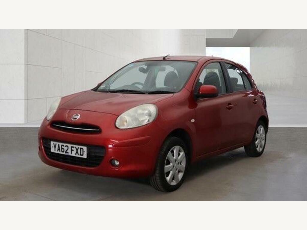 Nissan Micra 1.2 12V Acenta Euro 5 YA62FXD Red #2