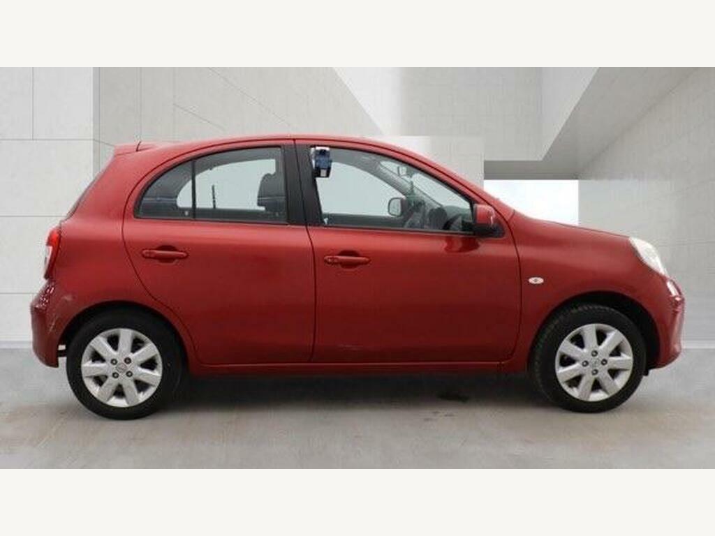Nissan Micra 1.2 12V Acenta Euro 5 YA62FXD Red #5