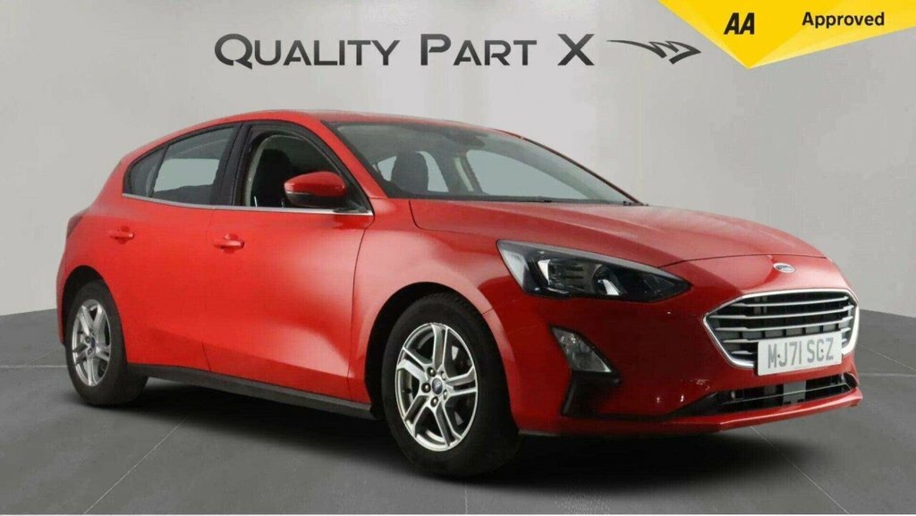 Ford Focus 1L Zetec Edition MJ71SCZ Red #2