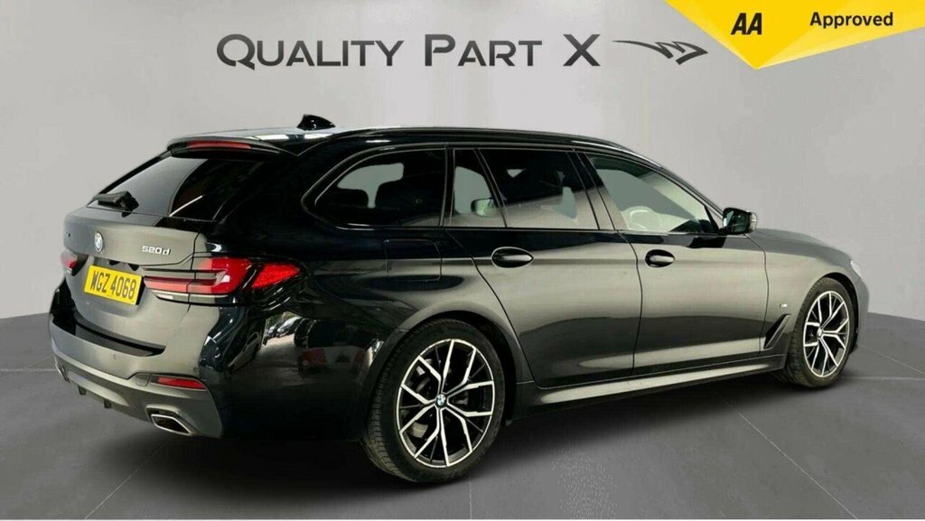 BMW 5 Series 2L M Sport WGZ4068 Black #3