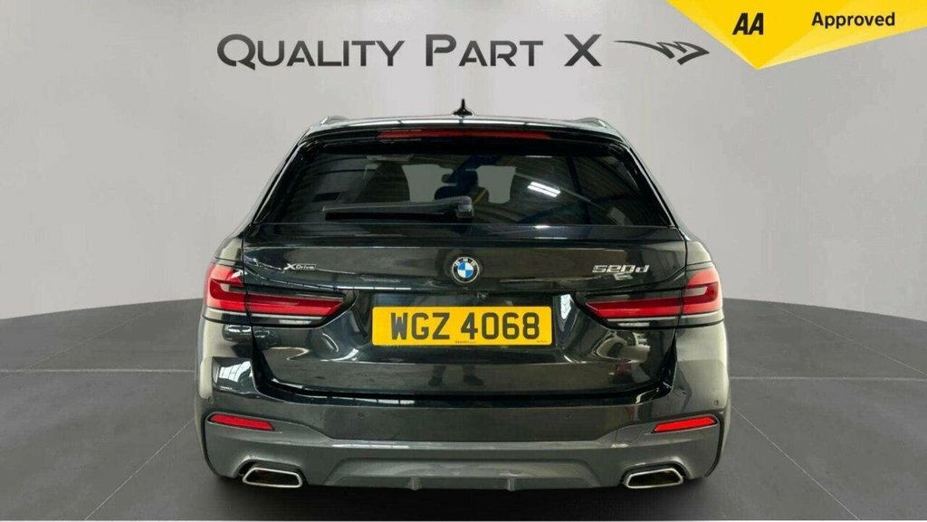 BMW 5 Series 2L M Sport WGZ4068 Black #4