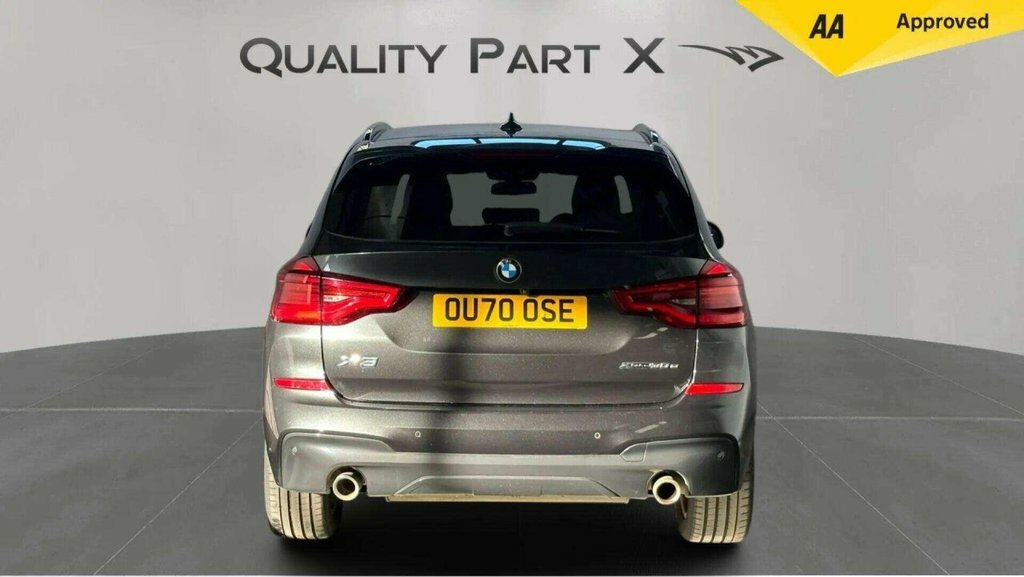 BMW X3 2.0 30E 12Kwh M Sport Xdrive Euro 6 Ss OU70OSE Grey #4