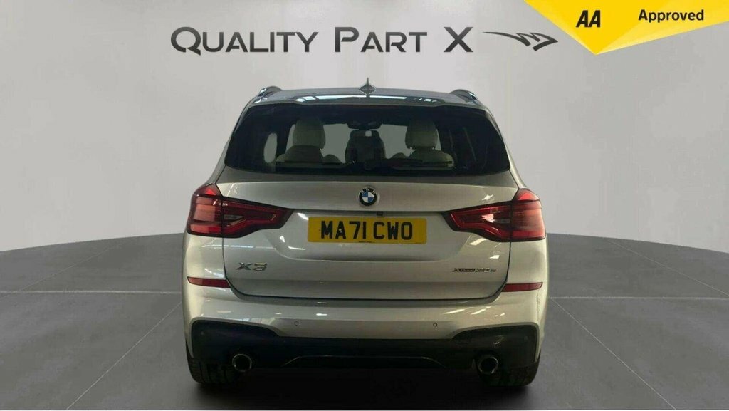 BMW X3 2.0 30E 12Kwh M Sport Xdrive Euro 6 Ss MA71CWO Silver #4