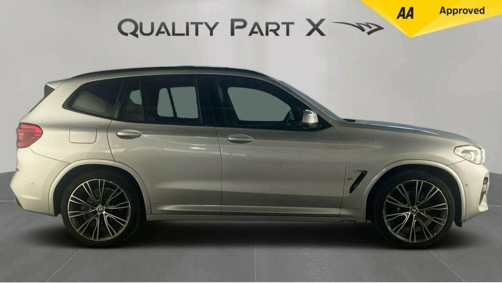 BMW X3 2.0 30E 12Kwh M Sport Xdrive Euro 6 Ss MA71CWO Silver #2