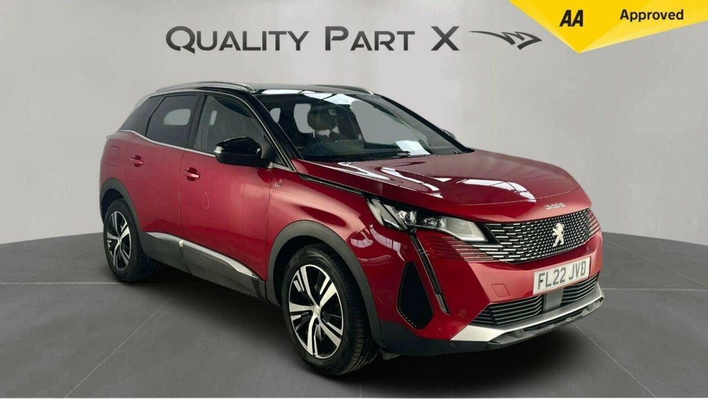 Peugeot 3008 1.2L Gt Red