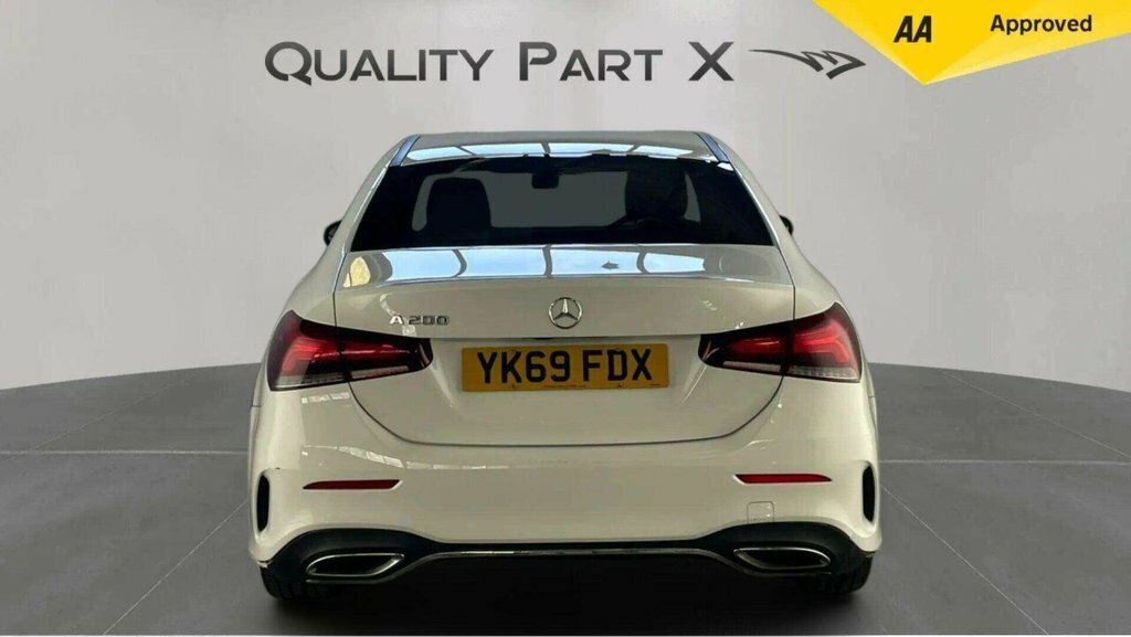Mercedes-Benz A Class Saloon YK69FDX White #5