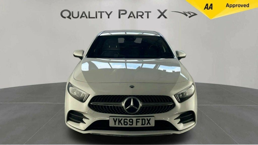 Mercedes-Benz A Class Saloon YK69FDX White #2