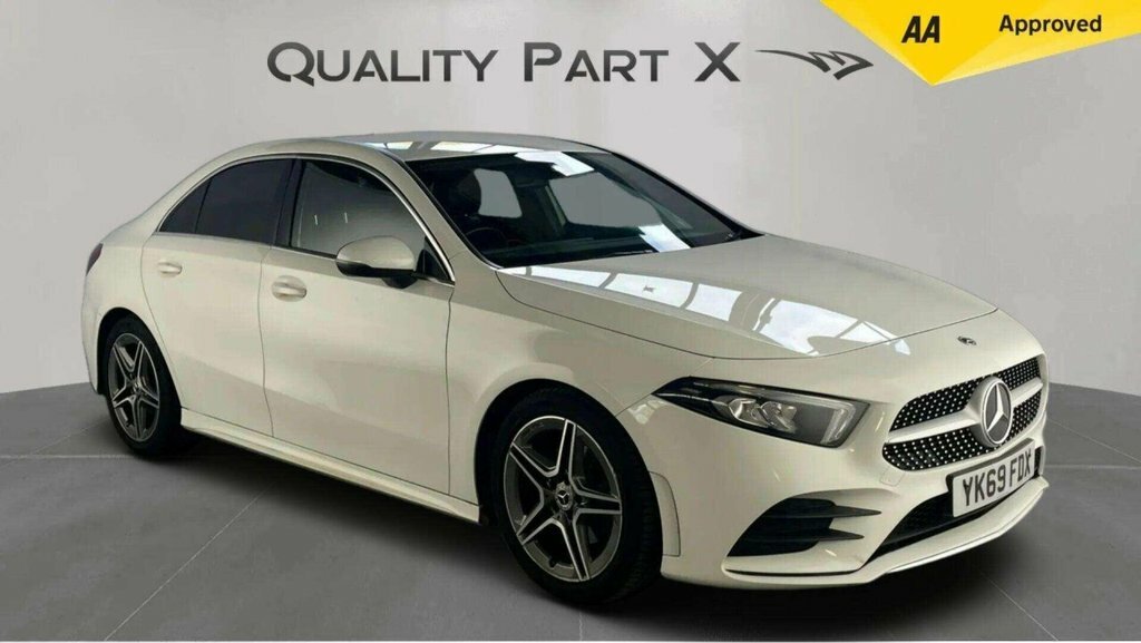 Mercedes-Benz A Class Saloon White