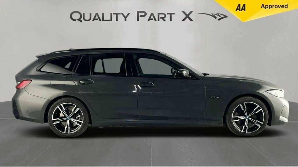 BMW 3 Series Estate KP72UNV Grey #2