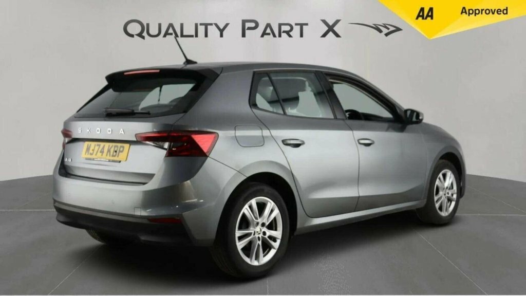 Skoda Fabia Hatchback MJ74KBP Grey #3