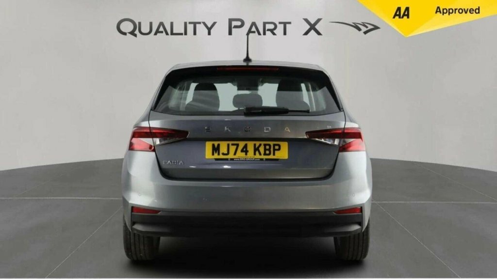 Skoda Fabia Hatchback MJ74KBP Grey #4