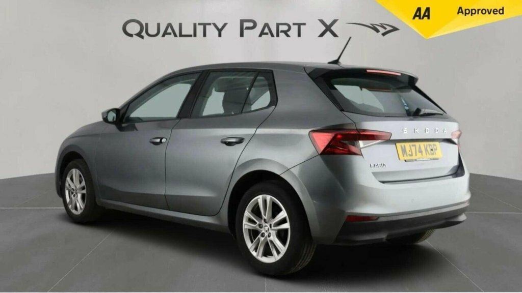 Skoda Fabia Hatchback MJ74KBP Grey #5