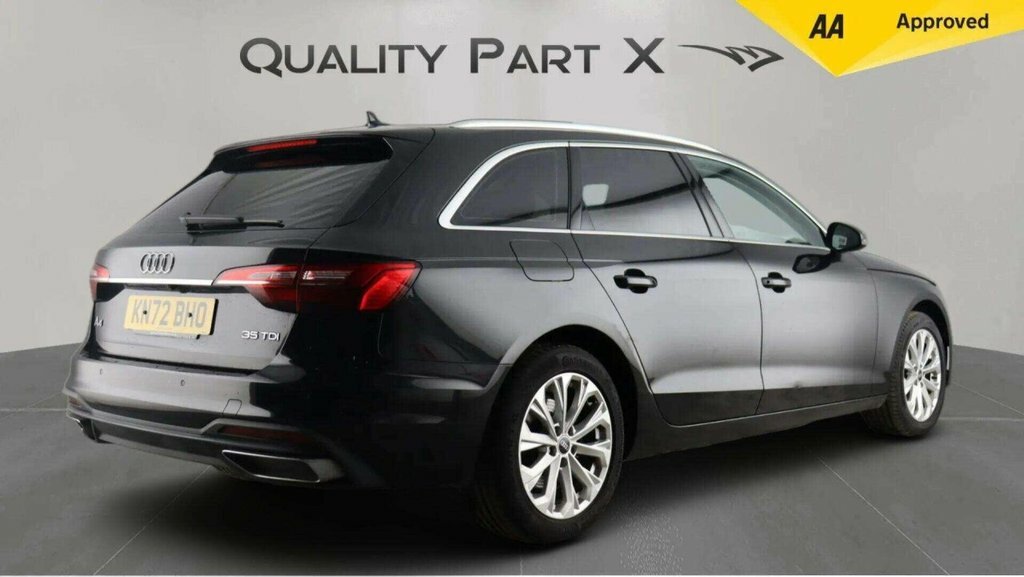 Audi A4 Avant Estate KN72BHO Black #3