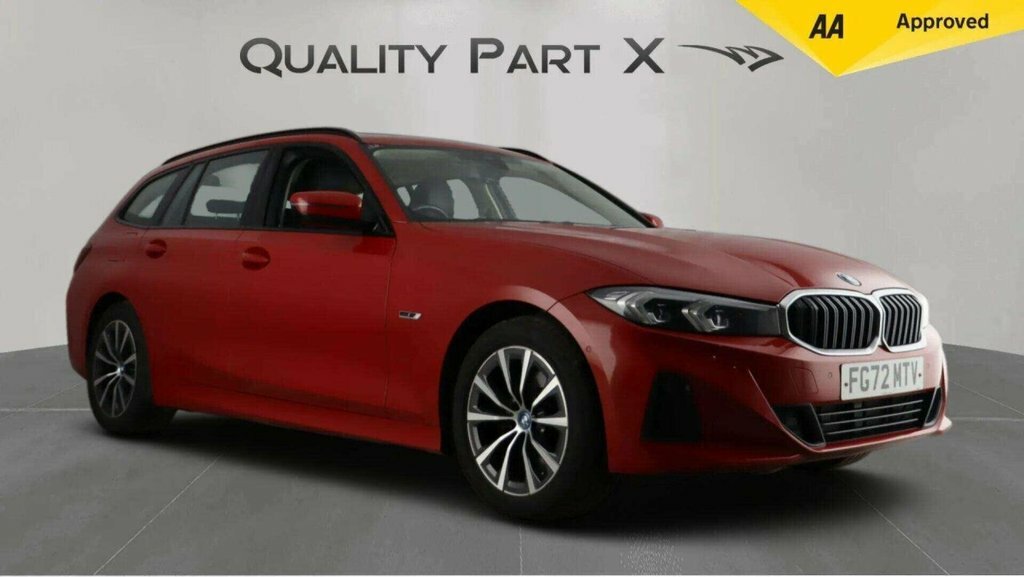 BMW 3 Series Estate Red