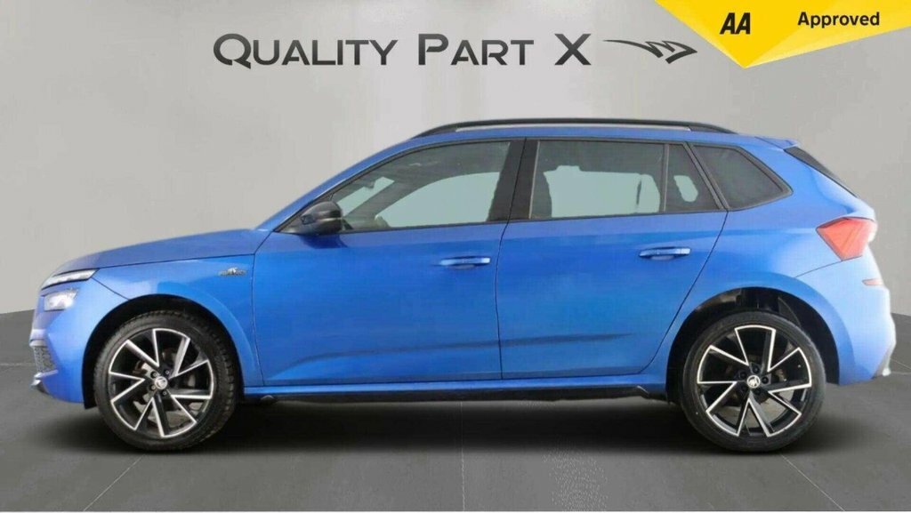 Skoda Kamiq 1L Monte Carlo WJ22NFR Blue #4