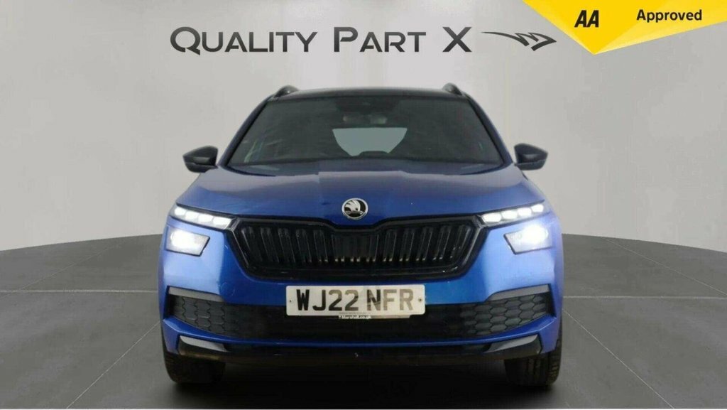 Skoda Kamiq 1L Monte Carlo WJ22NFR Blue #2