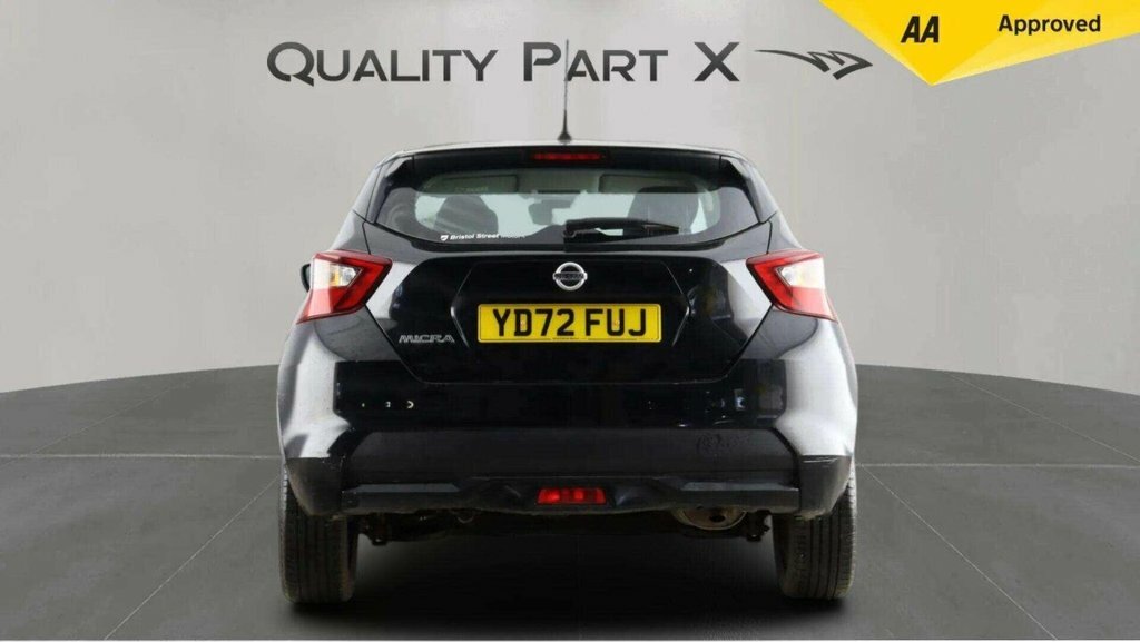 Nissan Micra 1L Acenta YD72FUJ Black #3
