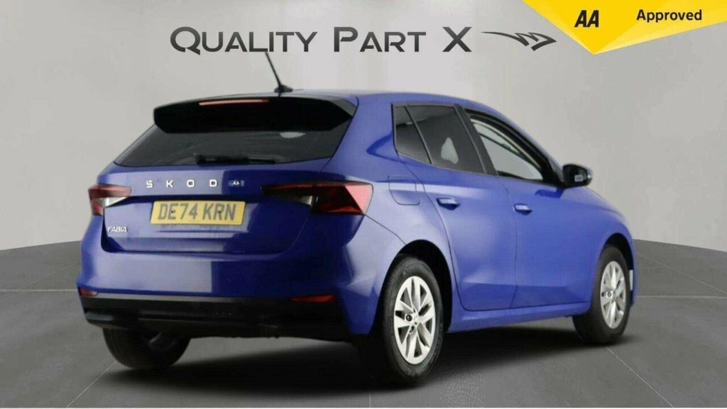 Skoda Fabia 1L Se Comfort DE74KRN Blue #3