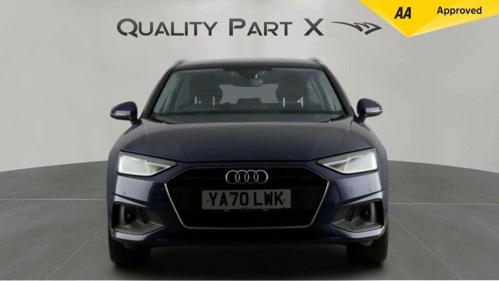 Audi A4 Avant Estate YA70LWK Blue #2