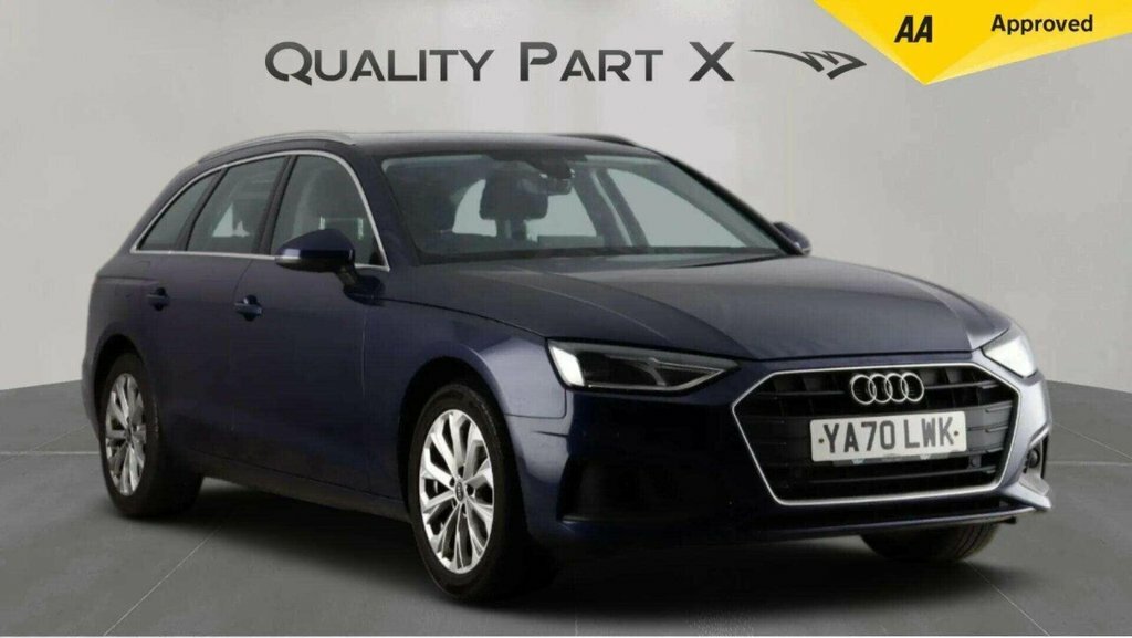 Audi A4 Avant Estate Blue