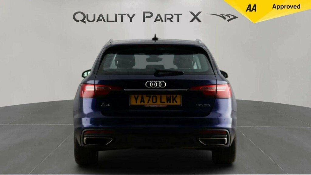 Audi A4 Avant Estate YA70LWK Blue #6
