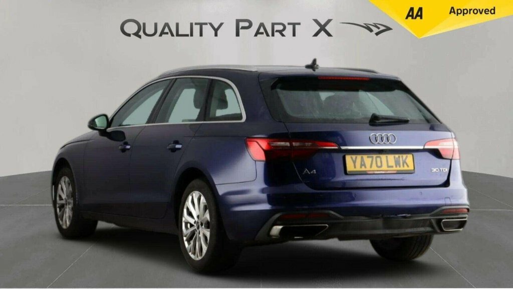 Audi A4 Avant Estate YA70LWK Blue #5