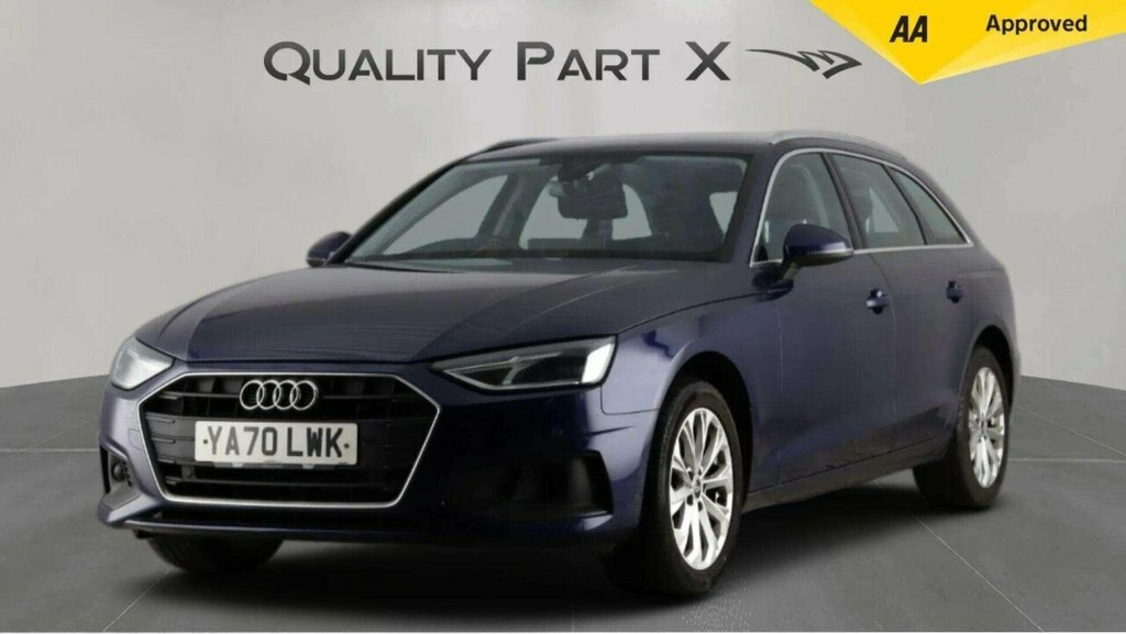 Audi A4 Avant Estate YA70LWK Blue #3