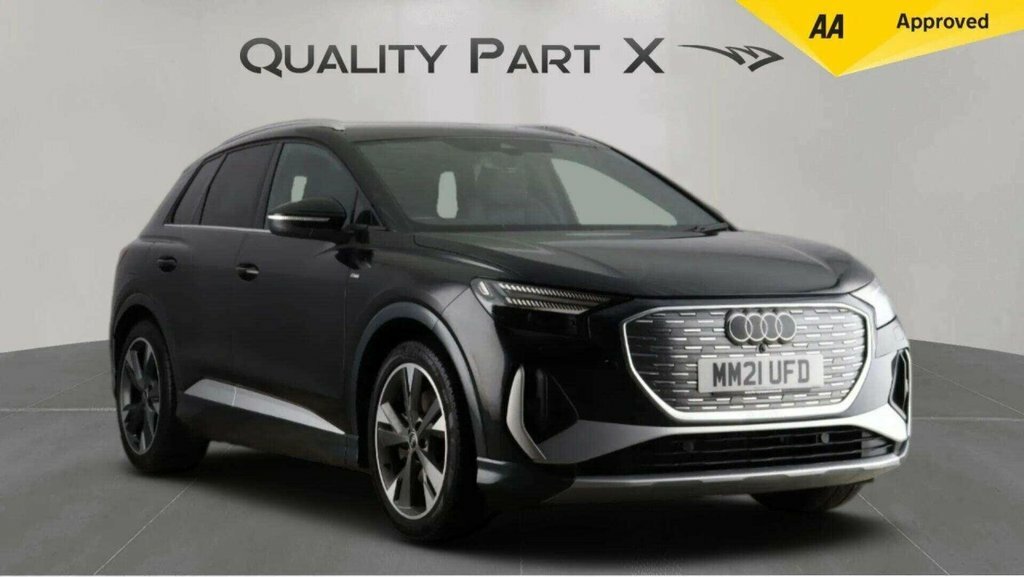 Audi Q4 E Tron Q4 E-tron S Line Launch Edition 40 Black