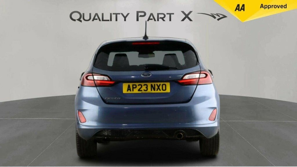 Ford Fiesta Hatchback AP23NXO Blue #6