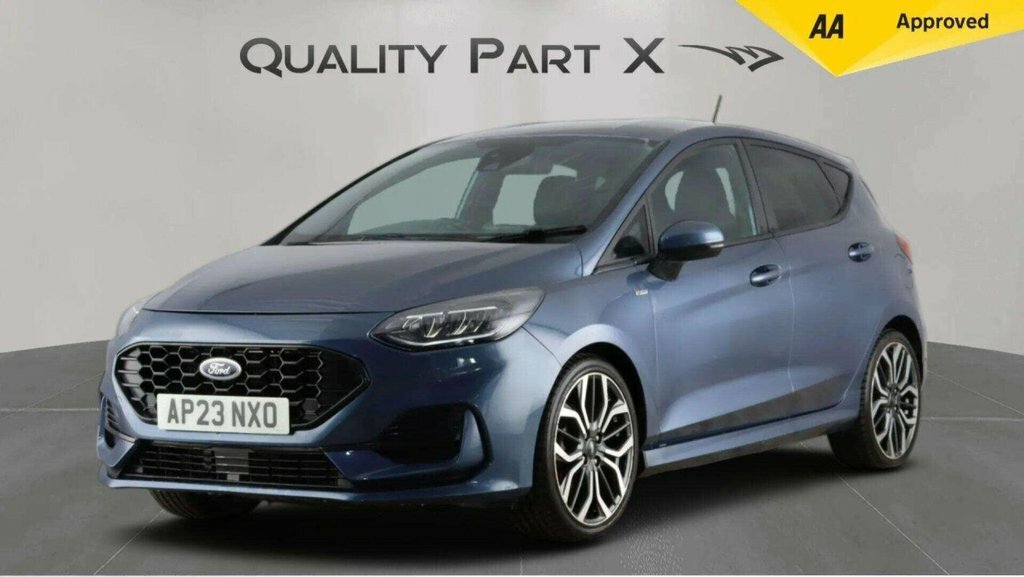 Ford Fiesta Hatchback AP23NXO Blue #3