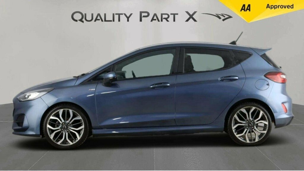Ford Fiesta Hatchback AP23NXO Blue #4