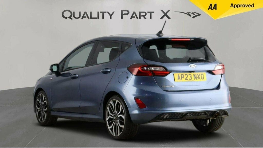 Ford Fiesta Hatchback AP23NXO Blue #5