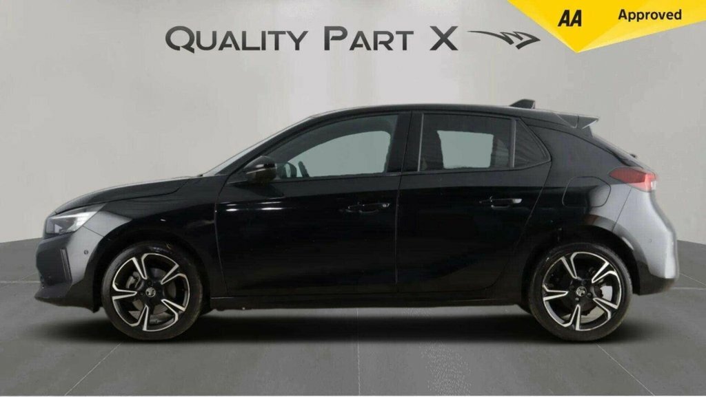 Vauxhall Corsa Hatchback YE25NYZ Black #4
